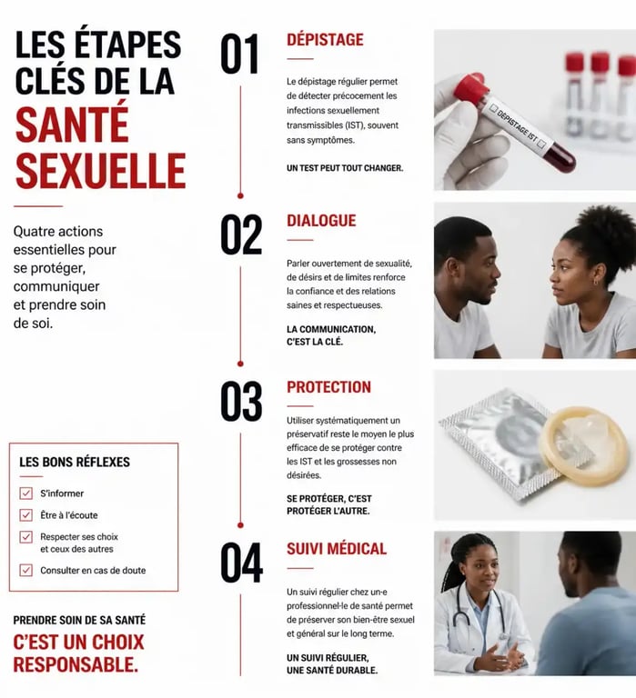 Les étapes clés pour prendre en main sa santé sexuelle