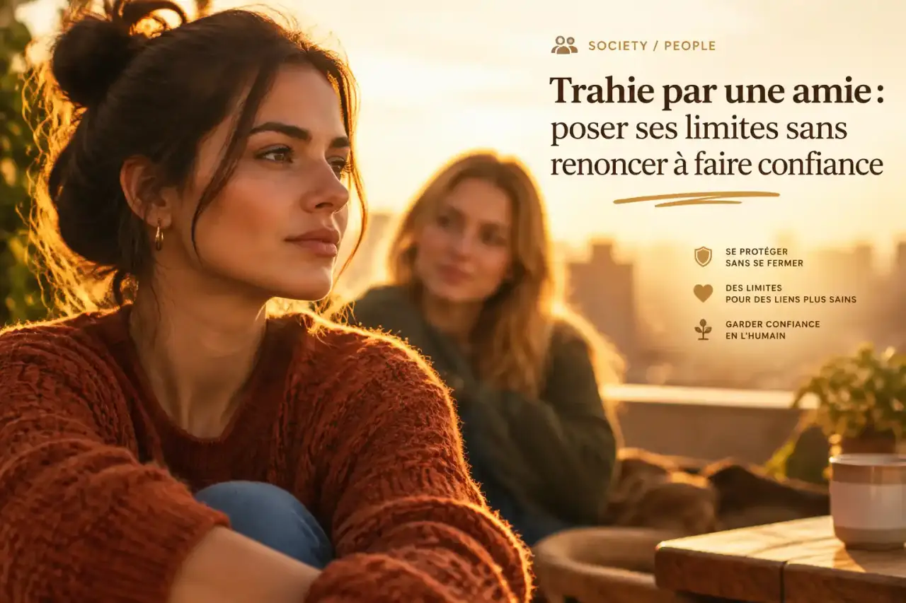 Trahie par une amie : poser ses limites sans renoncer à faire confiance